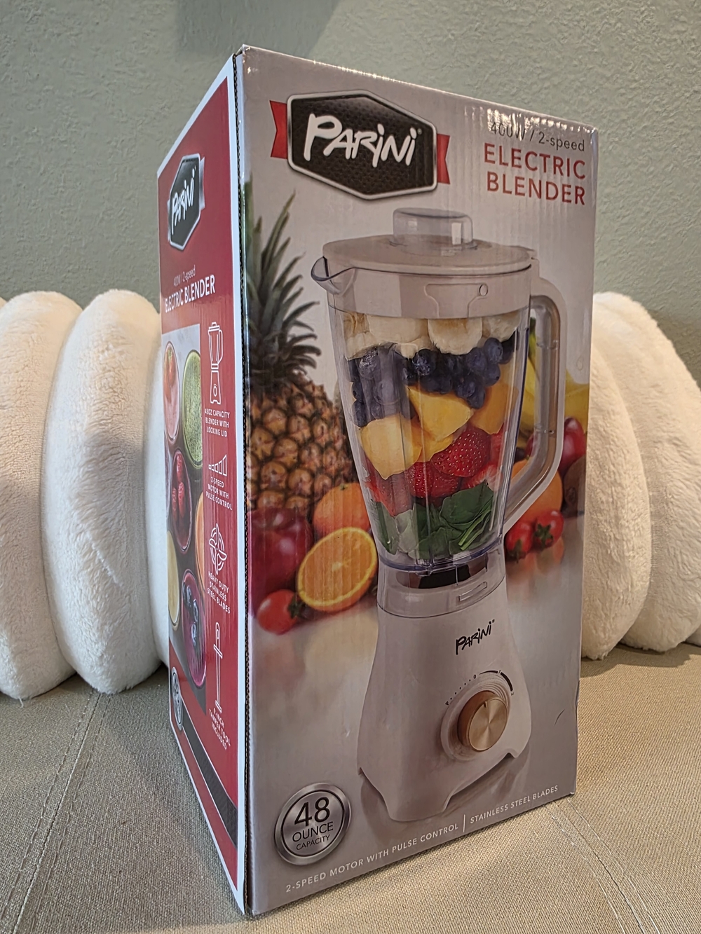 Parini Electric Blender - 400W 2 Speed